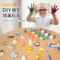 Dinosaurs 3D Mold Painting Set Kids Arts and Crafts Painting Kit DIY Painting Plaster Parent-child