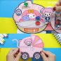 Girls develop quiet books children's puzzle handmade diy parent-child interactive board games