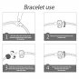 150pcs Jewelry Making Kit Charm Bracelet Necklace Present Alloy Beads Set DIY Toys for Children