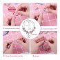150pcs Jewelry Making Kit Charm Bracelet Necklace Present Alloy Beads Set DIY Toys for Children