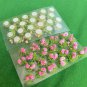 22pcs Artificial Model Flower Cluster Model Scenery Material Grass Bushes 8MM Miniature train