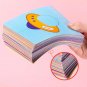 48/60pcs Children Scissor Skills Activity Book Child-Safe Scissors Paper Kindergarten Cutting