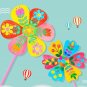2Pcs Creative Drawing Toys for Kids Handmade Art Painting Windmill Toys DIY Graffiti Education