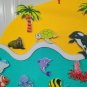 Baby Kid Busy Felt Board Stories Set for Toddlers Montessori Animals Felt Toys