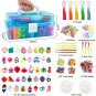 Colorful Craft Rainbow Rubber Bands Set Classic Diy Woven Bracelet Making Supplies Christmas Kids