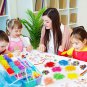 Colorful Craft Rainbow Rubber Bands Set Classic Diy Woven Bracelet Making Supplies Christmas Kids
