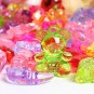 Children's Imitation Crystal Gemstone Toy Diamond Acrylic Creative DIY Beads with Crystal Rope