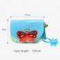 New Children's Handmade Craft Kits Non-woven Weaving DIY Toys Felt Cloth Crossbody Bag