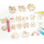 DIY Toy Kids Drawing Craft Window Painting Art Kit Handmade Bead Diamond Jewelry Chain
