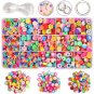 24 Grid DIY Colored Soft Pottery Hand Beading Making Bracelet Necklace Accessories Craft