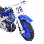 1pc Simulated Alloy Motocross Motorcycle Model 1:18 Toy Adventure Imulation Alloy Motorcycle