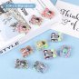 10Pcs Cartoon Transparent Pull Back Car Toy Kids Party Favors Birthday Party Small Gift Giveaway