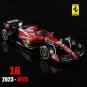 Bburago 1:43 Scuderia Ferrari 2023 SF23 16# Charles Leclerc 55# Carlos Sainz alloy car