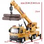 Large Truck Crane Engineering Vehicle Alloy Model Car Construction Toys