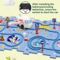 Children Puzzle Electric Railroad Speeder DIY Assembly Rail Car Puzzel Toy Parent-child Interaction