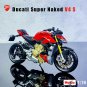 Maisto 1:18 The New Ducati Super Naked V4 S Original Authorized Simulation Alloy Motorcycle