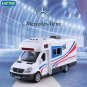 1:32 Benz TOURING Car Camper Model Diecast Metal Alloy Model car touring car Pull Back Sound Light