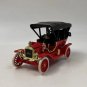 Scale 1/32 Alloy Diecast Metal Toy Red Classic Car Model Simulation Light Handicraft Decoration