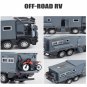1/32 Alloy Motorhome Touring Car Model Diecast Off-road RV Vehicles Collectibles Sound Light