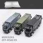 1/32 Alloy Motorhome Touring Car Model Diecast Off-road RV Vehicles Collectibles Sound Light