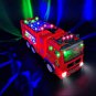 Electric Fire Truck Kids Toy With Bright Flashing 4D