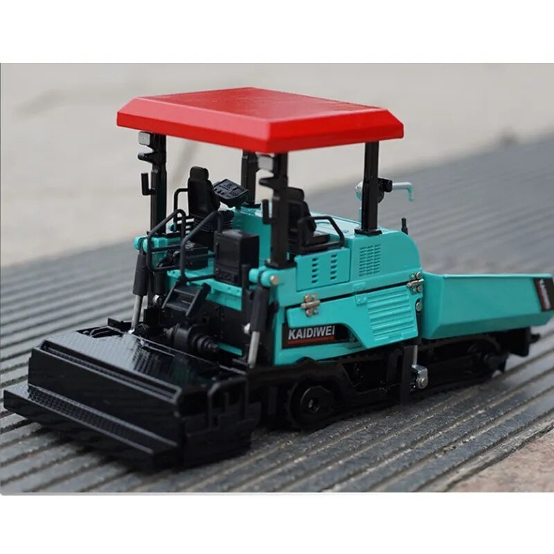 New Alloy Diecast Paver Machine Paving Asphalt Highway Construction Truck 1:40