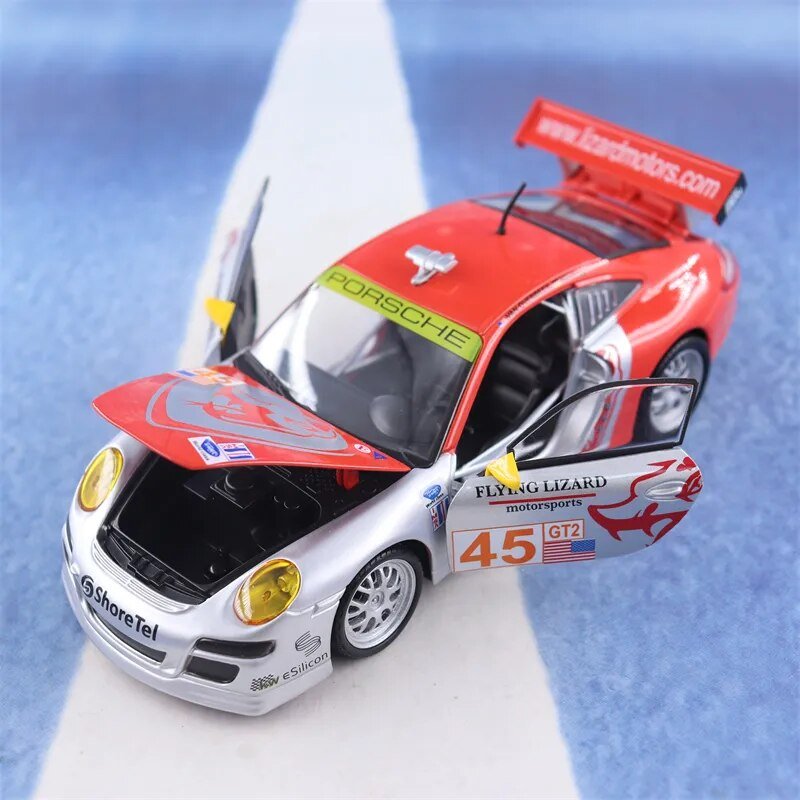 Bburago 1:24 Porsche 911 GR3 RSR High Simulation Diecast Car Metal Alloy VW Model Car Toys