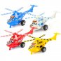 4PCS/Set Helicopter Toys Pull Back Children Plane Dolls Kids Plastic Random Aircraft