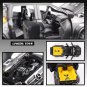 1:28 Benzs X-Class 6*6 Tyre Alloy Pickup Model Diecasts Metal Toy Off-road Vehicles