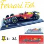 Bburago 1:24 2023 New Ferrari F1-75 75th Anniversary #55 Sainz #16 Leclerc F1