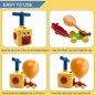 Balloon Launcher Powered Car Rocket Air Power Balloon Launch Tower Toy Car Fun Science Experiment