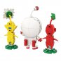 Moc Red and Yellow Pikmined Building Blocks Game Figure The Big Ear DIY
