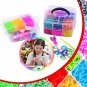 Rubber Bands DIY Weaving Tool Box Creative Set Elastic Silicone Bracelet Kit Kids Toys