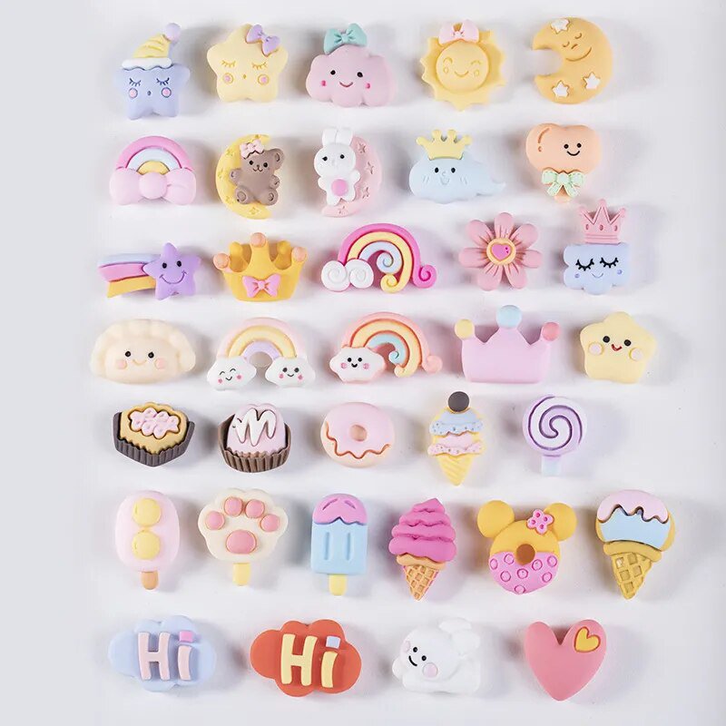 10pcs Cute 3D Water Cup Stickers Cartoon Water Bottle Stickers DIY Party Favor Resin Accessories