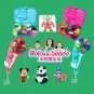Mist Magic Color Accessories Model Peas Children Drawings Hama Aquabeads Paper Card