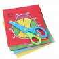 96 Pcs/Set Cartoon Color Paper Cutting Toys DIY Kids Craft Animal Handcraft Paper
