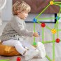 Construction Fort Building Castles Tunnels Tents 3D Magination Cultivation Play House Assemble Toys