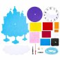 Baby DIY Clock Toys Montessori Arts Crafts Hour Minute Second Children Cognition Clocks Toys