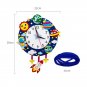 Baby DIY Clock Toys Montessori Arts Crafts Hour Minute Second Children Cognition Clocks Toys