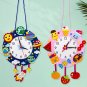 Baby DIY Clock Toys Montessori Arts Crafts Hour Minute Second Children Cognition Clocks Toys