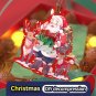 DIY Christmas Decoration Card Handmake Hanging Christmas Claus Decoration Card Card