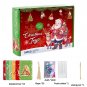 DIY Christmas Decoration Card Handmake Hanging Christmas Claus Decoration Card Card