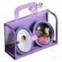 Y4UD Wooden DIY Model House Pretend for Play Handmade Crafts Room Tabletop Decoration