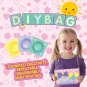 Bowknot Bag Silicone Push Bubble New Poped Girls DIY unique Bag Toy Girls