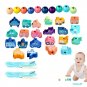 Kids Montessori Wooden Lacing Toy DIY Wooden Beads