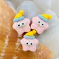 10pcs Mini Cartoon Sun Star Colorful Resin Fish Phone Bottle Sticker Colorful DIY Sticker Handmade