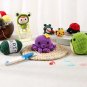 Woobles Crochet Kit For Beginners Succulents And Ladybug DIY Woobles Crochet Kit Beginner