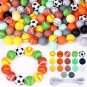 DIY Silicone Beads for Bracelet Making Purse Pendant DIY Crafts Making