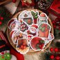 50pcs Christmas Series Kids Handmade DIY Decorative Stickers Toy Cartoon