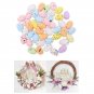 100pcs Easter Eggs DIY Speckled Foam Eggs Easter Party Decor Colorful Chick Eggs
